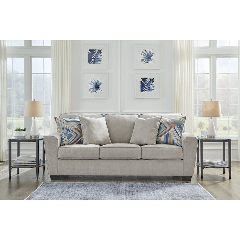 Signature Design by Ashley Cashton Beige Sofa - 87" W x 38" D x 39" H