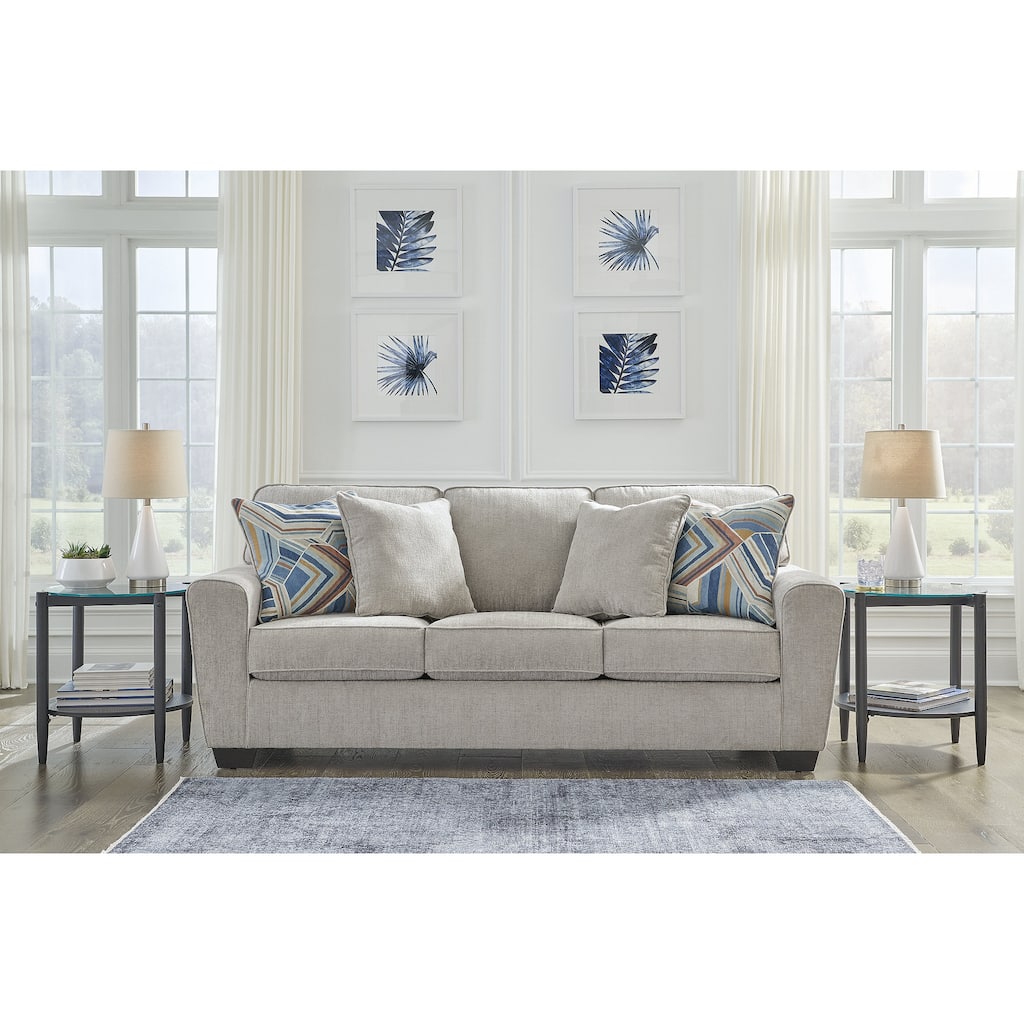 Signature Design by Ashley Cashton Beige Sofa - 87" W x 38" D x 39" H