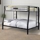 preview thumbnail 6 of 5, Claren Twin/Queen Bunk bed in Industrial Style