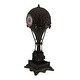 preview thumbnail 2 of 1, Time Flies Steampunk Hot Air Balloon Clock Tower Statue 12 Inch - 12 X 4.25 X 4.25 inches