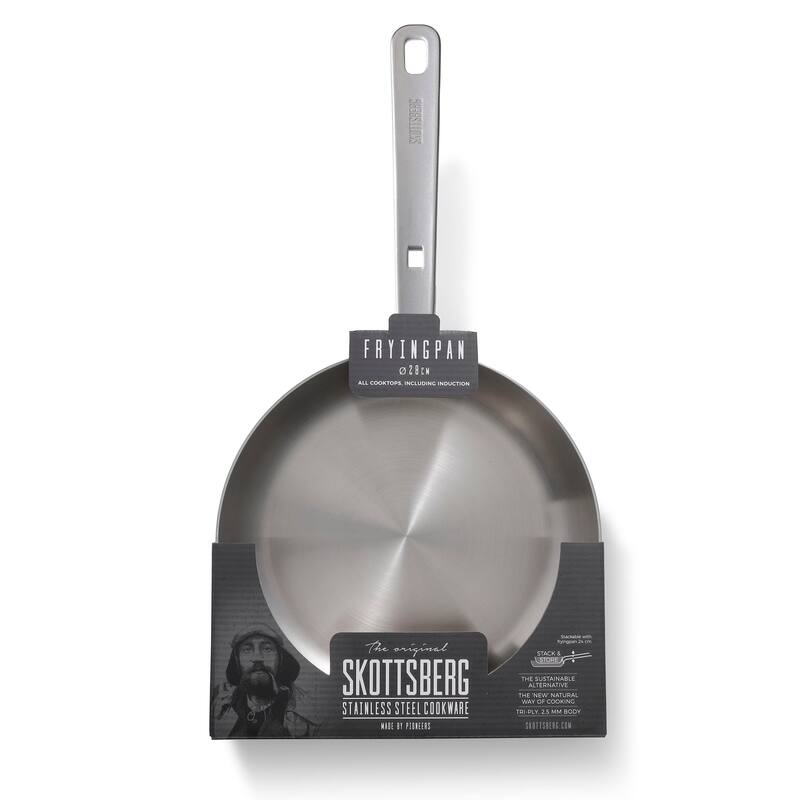 Skottsberg 11 in. Stainless Steel Frying Pan