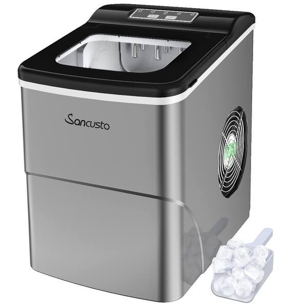Shop Sancusto Portable Ice Maker Electric Ice Machine For
