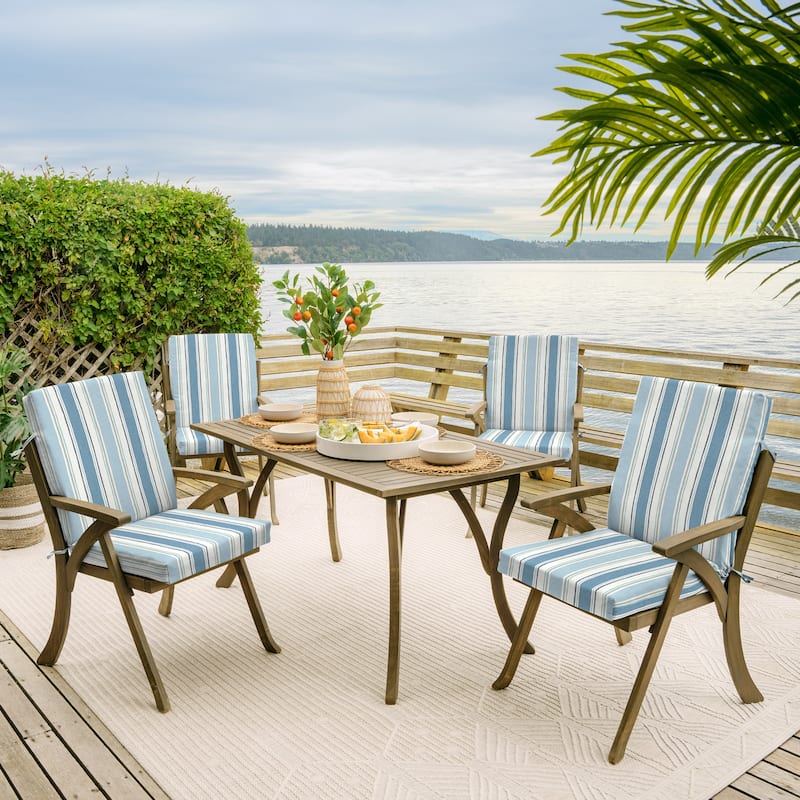 ARDEN Outdoor Dining Chair Cushion - 44"L x 20"W