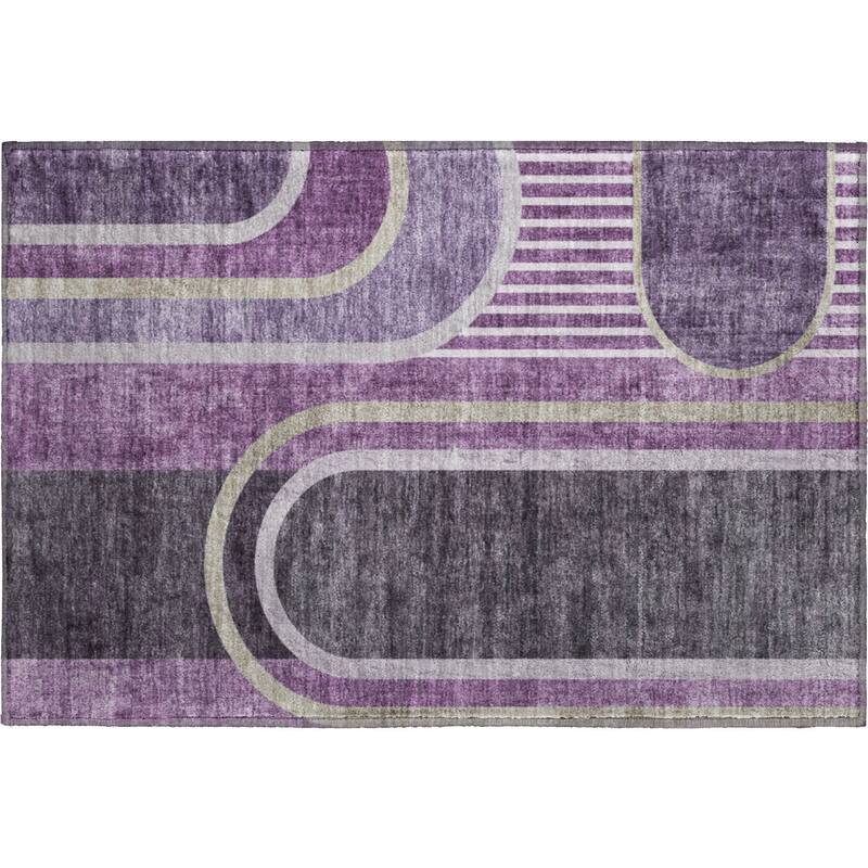Premium Washable Super Soft Contemporary Deco Mayfield Rug