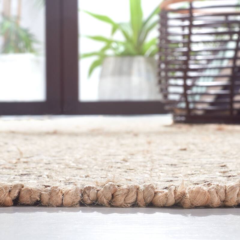 SAFAVIEH Handmade Cape Cod Senada Jute Tassel Rug