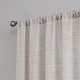 preview thumbnail 16 of 17, Nautica Caspian Light Filtering 54" x 84" Textured Rod Pocket Window Curtain Panel Pair