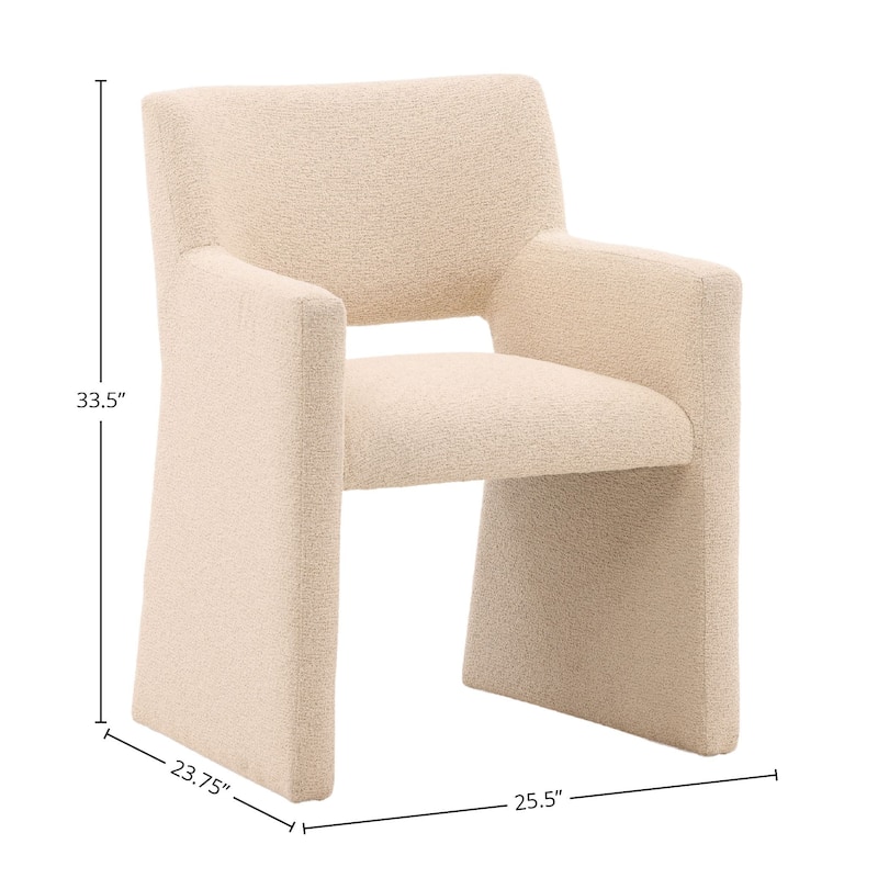 Tallulah Upholstered Occasional Chair, Sand