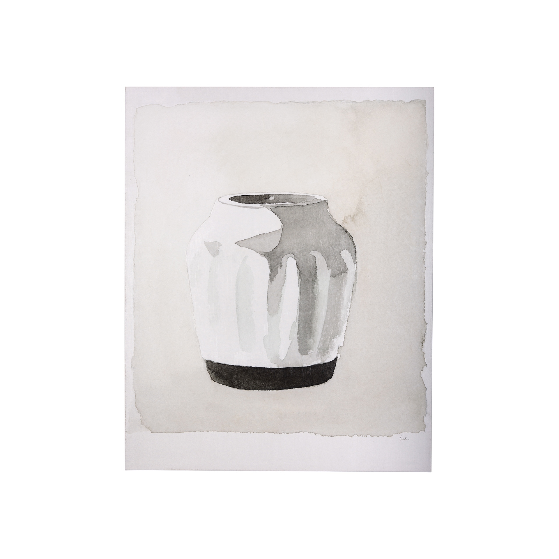 Mercana Vessel II (24 x 30) Canvas Art Print