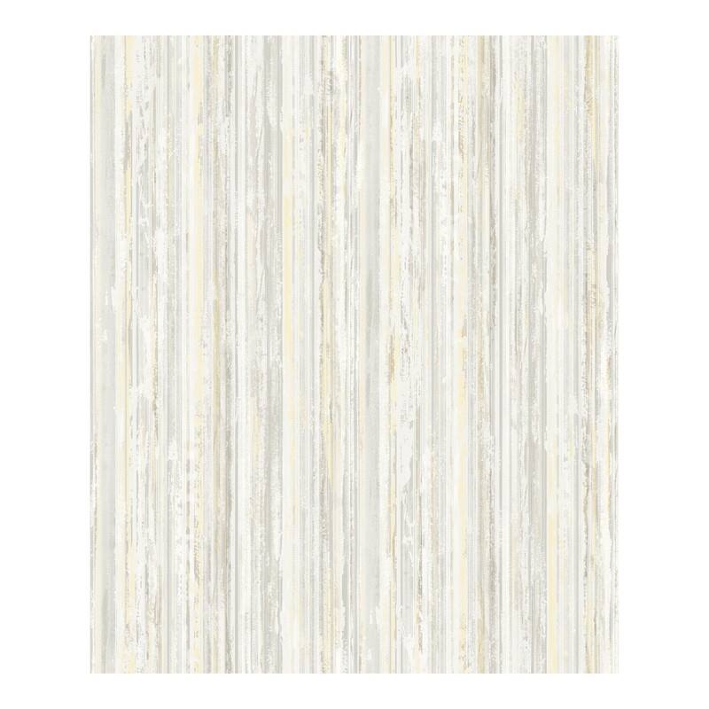Advantage Savanna Sage Stripe Wallpaper - 21 x 396 x 0.025