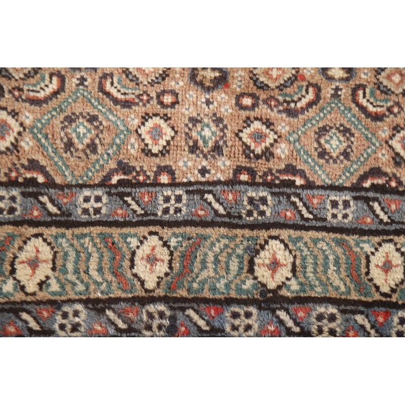All-Over Mood Persian Vintage Runner Rug Hand-knotted Wool Carpet - 2'5"x 12'7"