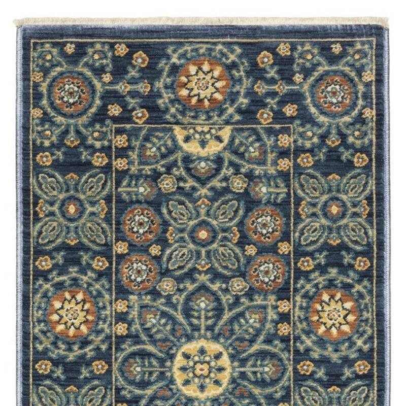 HomeRootsMedallion Traditional Runner Area Rug