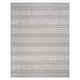 preview thumbnail 9 of 11, Gertmenian Solterra Modern Casual Lodge Weather Resistant Polypropylene Flatweave Indoor/ Outdoor Area Rug Collection Vista Grey - 5'3"x7'