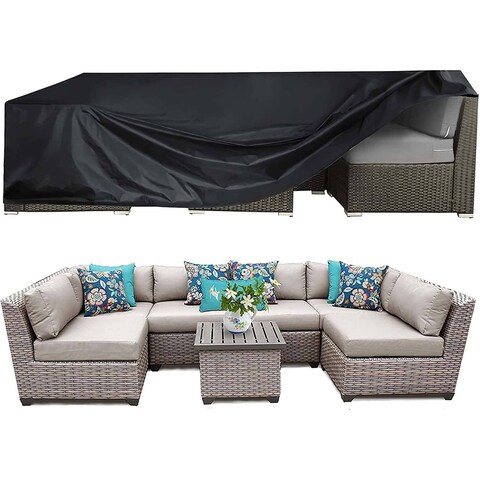 Patio Furniture Set Cover Outdoor Sectional Sofa Set Covers Waterproof Outdoor Dining Table Chair Cover
