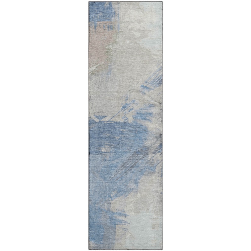 Premium Washable Super Soft Modern Brushstrokes Mayfield Rug