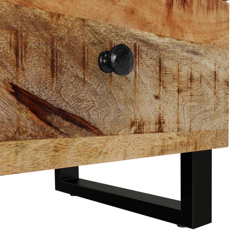 vidaXL Bedside Cabinet 15.7"x13"x18.1" Solid Wood