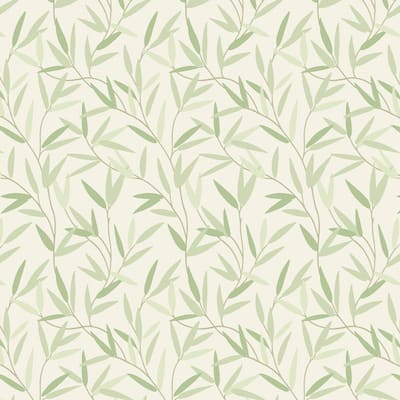 Laura Ashley Willow Leaf Hedgerow Wallpaper