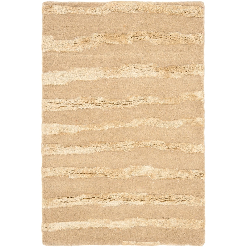 SAFAVIEH Handmade Soho Kikue Stripes N.Z. Wool Rug