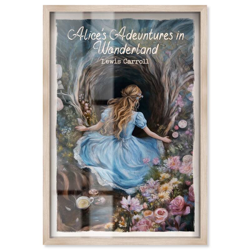 Alice Classic Shadowbox by Art Remedy - Natural - 10" x 15"