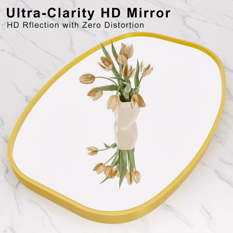 Oval Wall Mirror Bathroom Mirror for Over Sink
