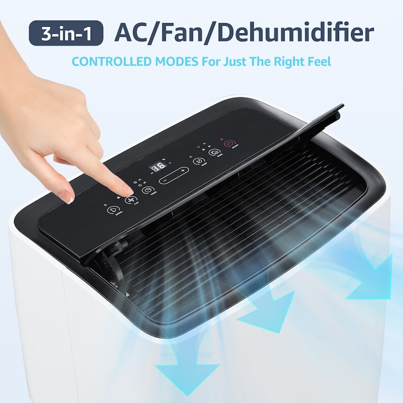 12000Btus Air Conditioner Suitable For Rooms Between 450-550 sqft - N/A