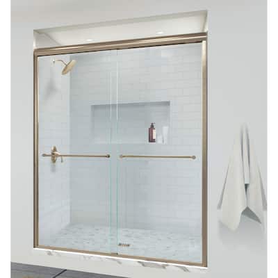 Basco Basco Infinity 70" High x 47" Wide Bypass Semi-Frameless Shower