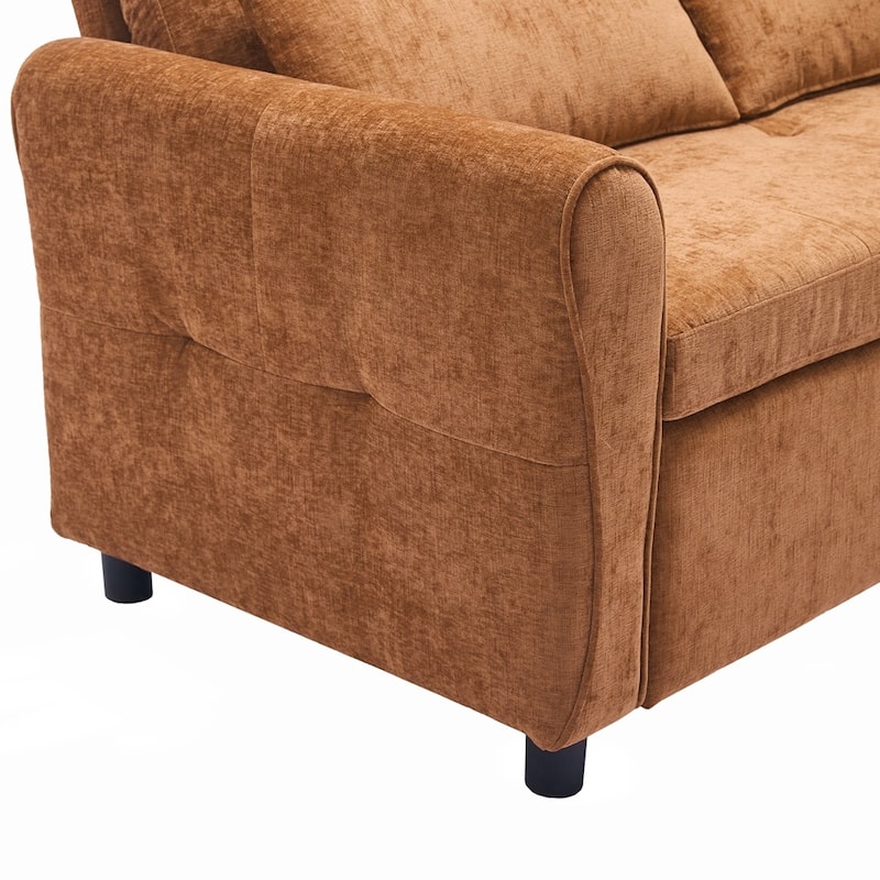 2-in-1 Sofa 82" Three-seater Sofa with a Sofa Bed