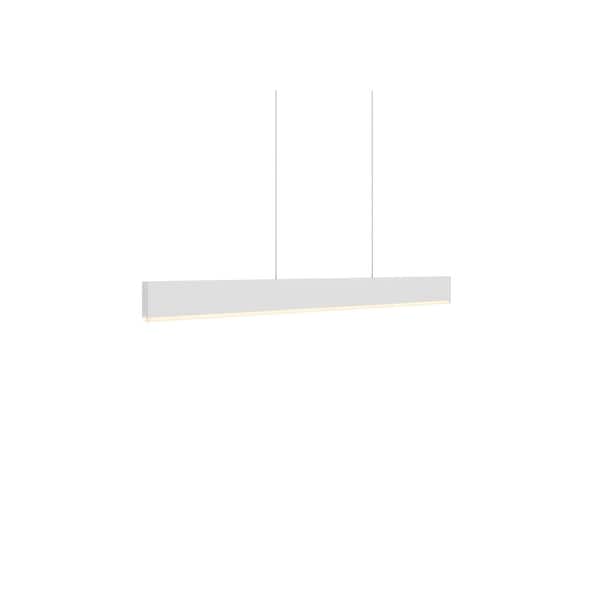 slide 2 of 3, Beam 48 Inch Linear LED Pendant