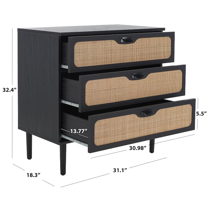 SAFAVIEH Dezzie 3-Drawer Chest