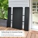 preview thumbnail 22 of 23, Indoor and Outdoor Folding Picnic Table Bench Set with Wood-like Texture - 59" x 54" x 28.5"(L X W X H)