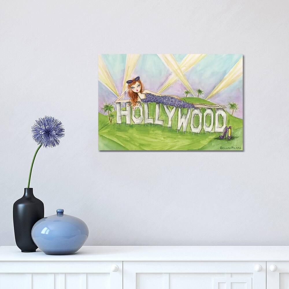 iCanvas "Hollywood" by Bella Pilar Canvas Print