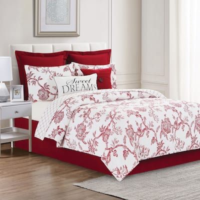 Arcadia Cotton Quilt Set - Reversible and Machine Washable