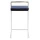 preview thumbnail 99 of 107, Silver Orchid Forrest Stainless Steel Stackable Fully Welded Counter Stool (Set of 2)