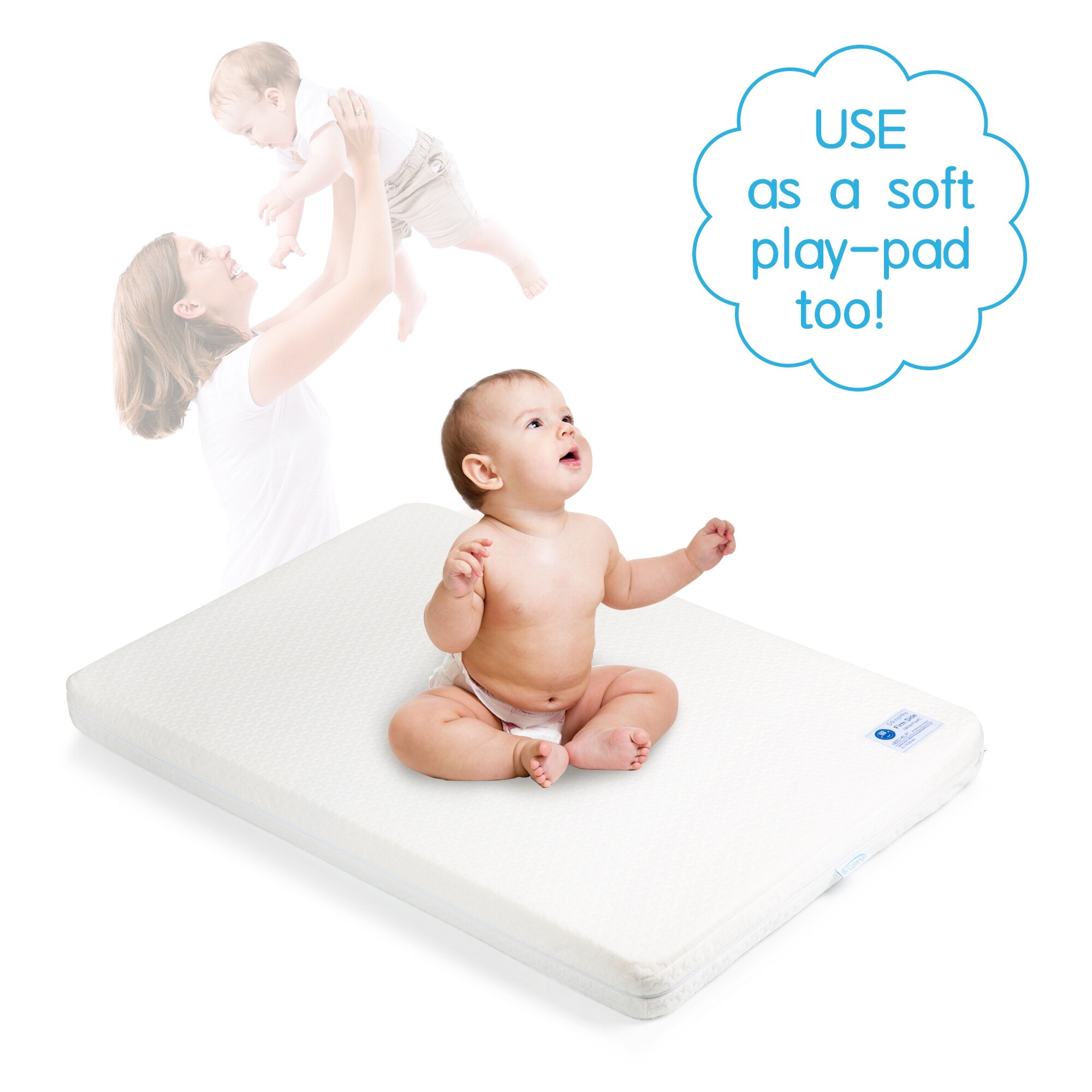 Mini pack n new arrivals play mattress