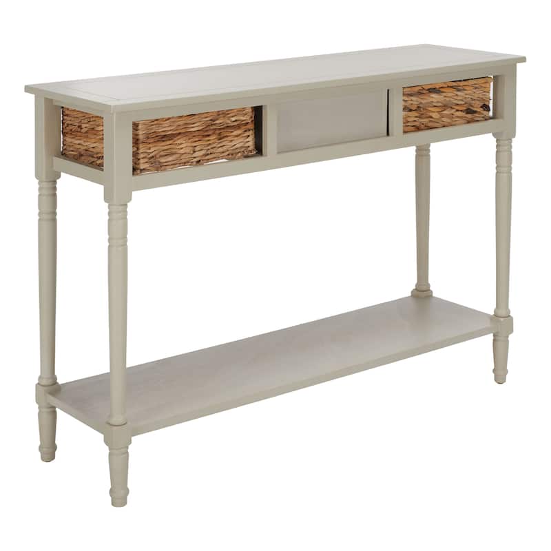 SAFAVIEH Christa Vintage Grey Console Storage Table - 45"W x 13"D x 32"H