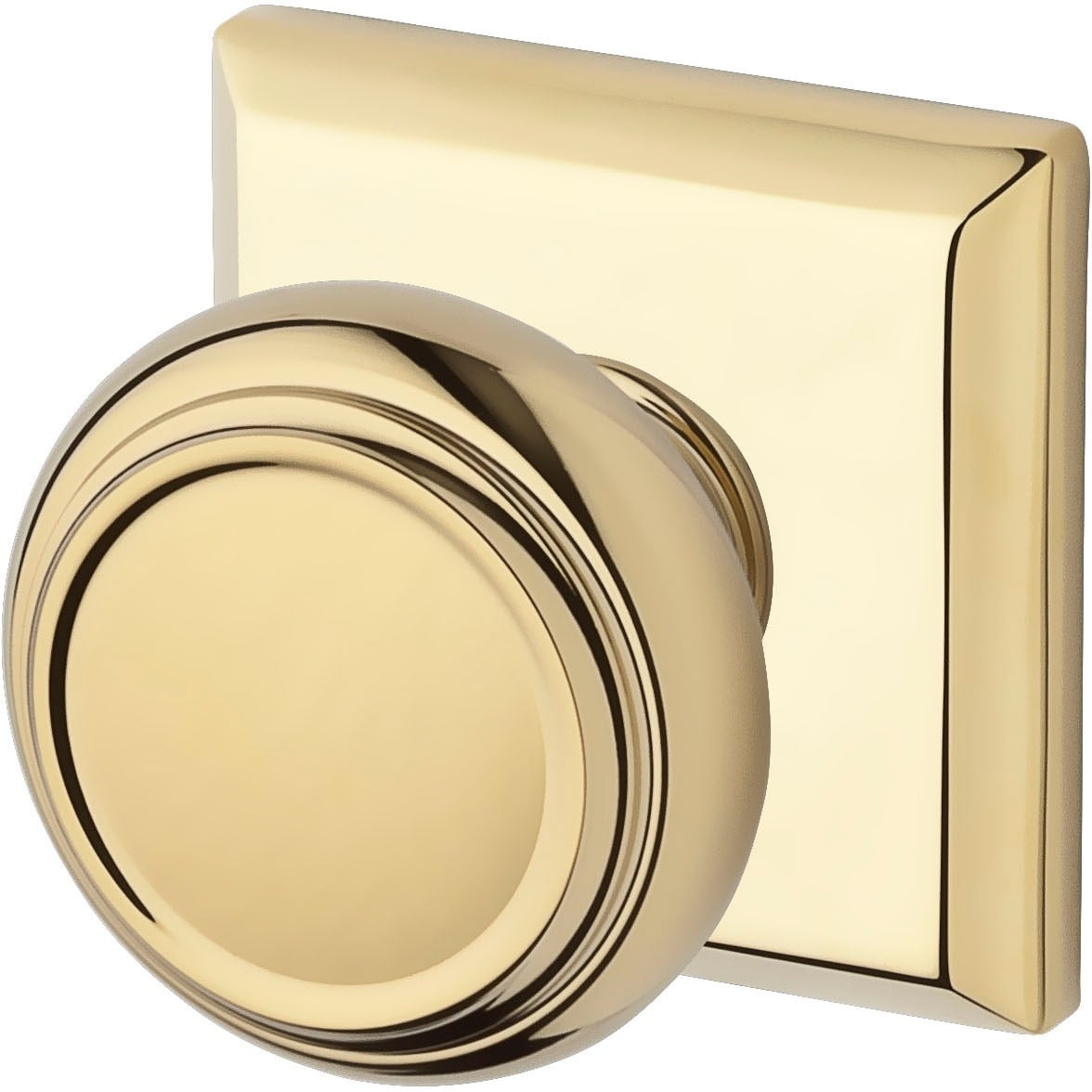 Baldwin Traditional Non-Turning Two-Sided Dummy Door Knob Set with