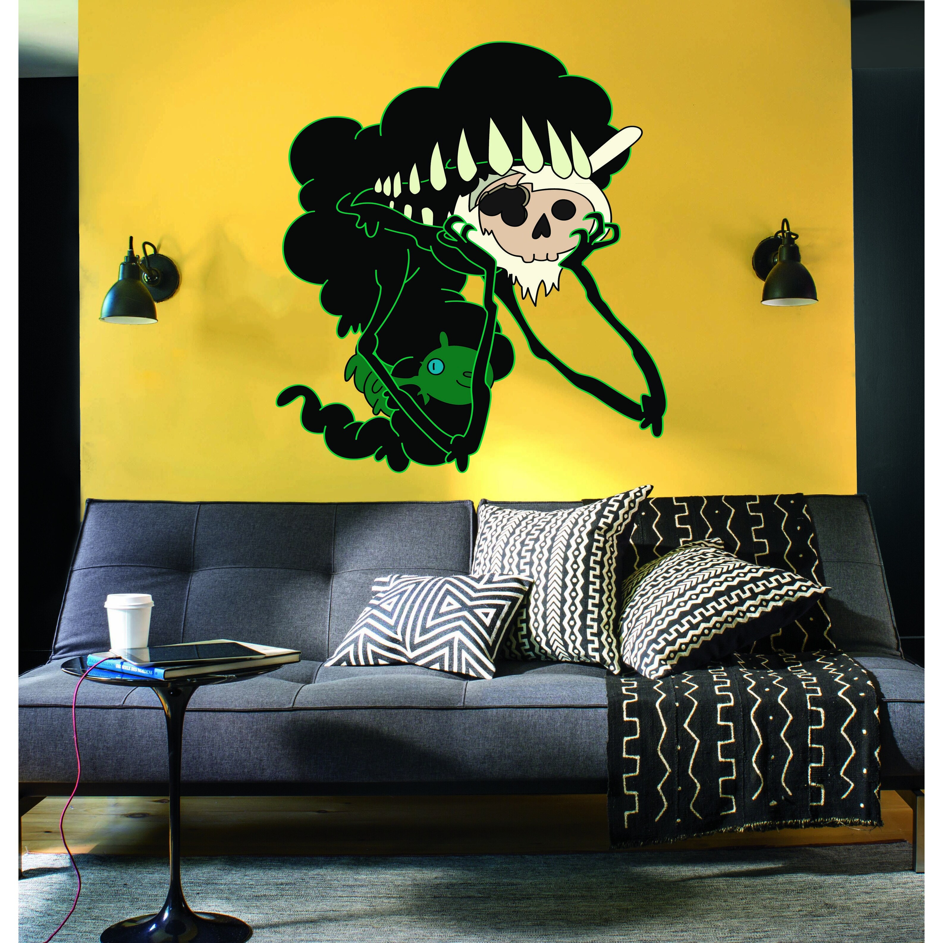 Baby Monster Decal, Baby Monster Sticker, Baby Monster Wall-image