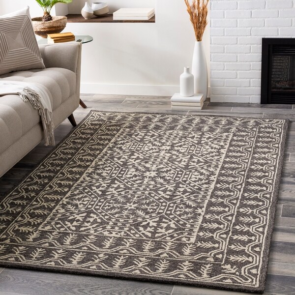 Maldini Handmade Tribal Wool Area Rug. Opens flyout.