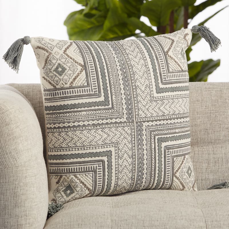 Saskia Tribal Throw Pillow