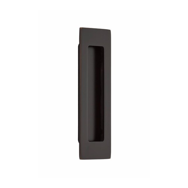 Emtek 220306 Modern Rectangular 6" Tall Rectangular Flush Door Pull