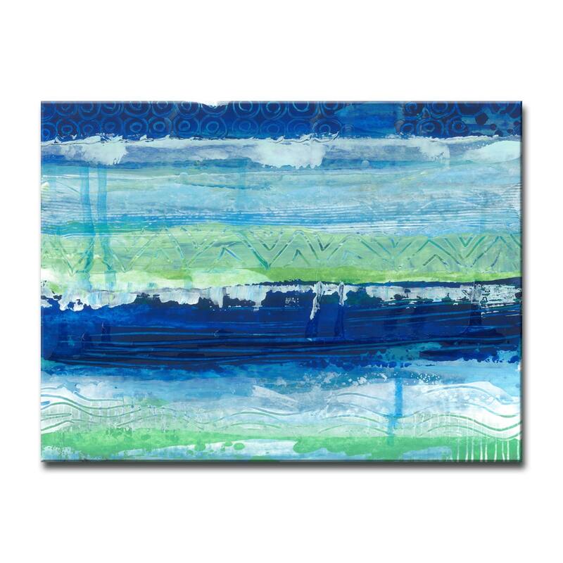 'Tropical Deep Sea' Canvas Art Print