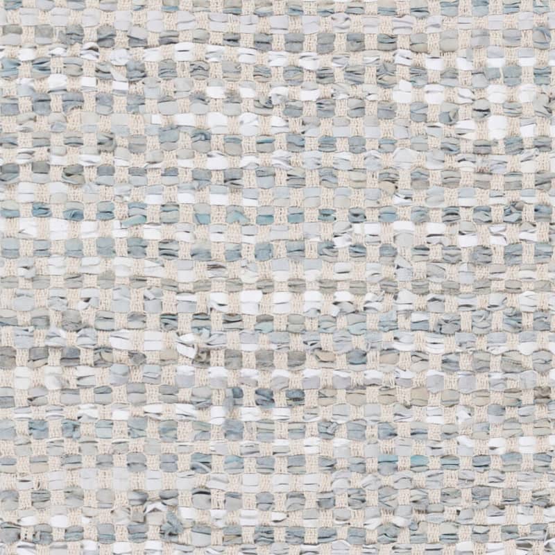 Hand-Woven Canoas Cotton/Leather Area Rug (2' x 3')