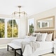 preview thumbnail 5 of 29, 5-Light Modern Linear Sputnik Branch Kitchen Island Light Clear Glass Globe Bubble Chandelier for Dining Room