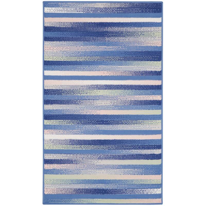 Nourison Whimsicle Modern Striped Abstract Area Rug