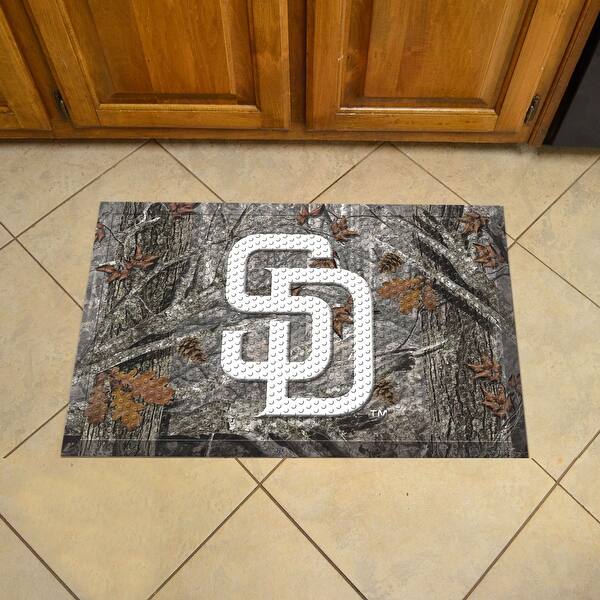Shop Mlb San Diego Padres Shoe Scraper Door Mat N A Free