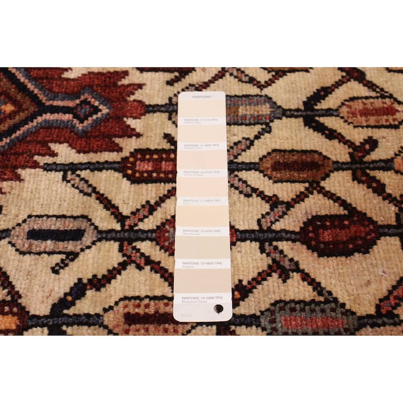 ECARPETGALLERY Hand-knotted Andelz Cream Wool Rug - 2'10 x 9'9