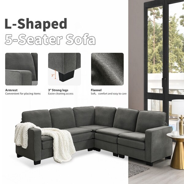 L shaped symmetrical sectional sales