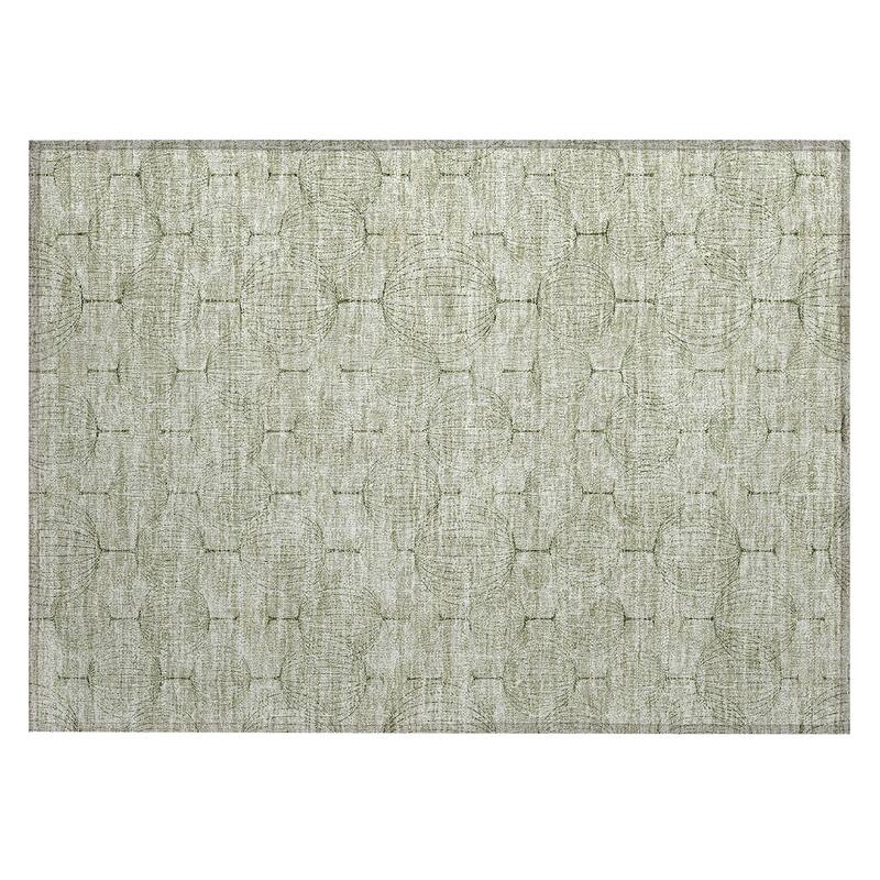 Machine Washable Indoor/ Outdoor Chantille Modern Decor Rug
