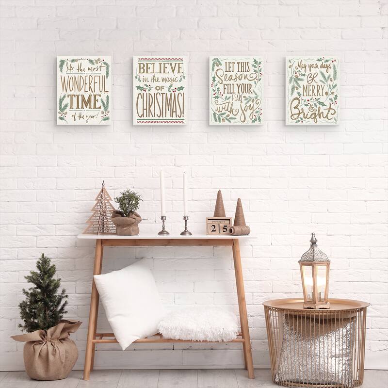 Wonderful Time I - IV Light by Anne Tavoletti Canvas Art Prints