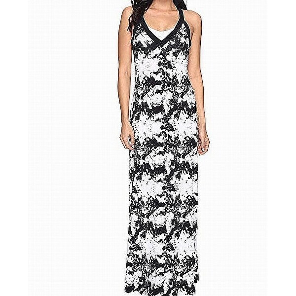 Shop Soybu Black Womens Size Large L Shattered ShelfBra Maxi Dress