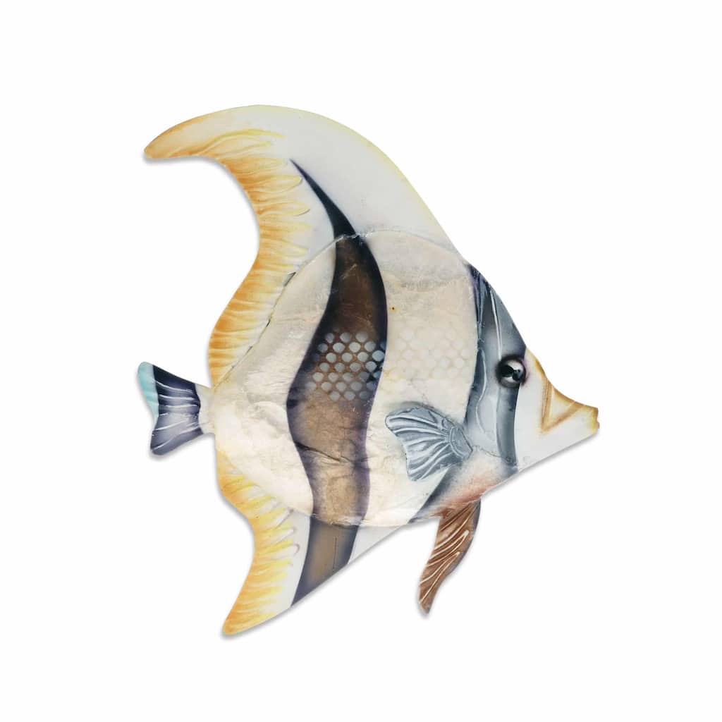 Moorish Idol Angelfish Wall Decor - 1 x 7 x 9